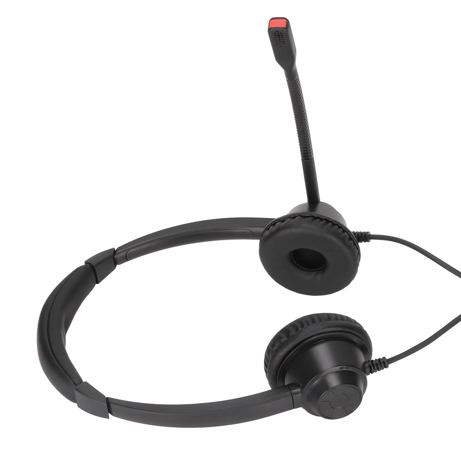 Sc0a6252778ad4627b176a8ad63d025dav RJ9 Telephone Headset Noise Cancelling Binaural Corded Cell Phone Headphone with Mic for VOIP Phone Landline Telephone Headphone