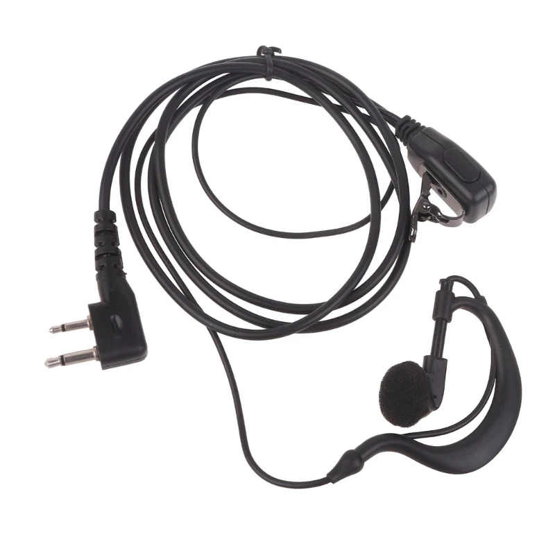

Comfortable 2 Pin Earhook Headset Clear Communication for ICV8 V80 V80E V82 V85