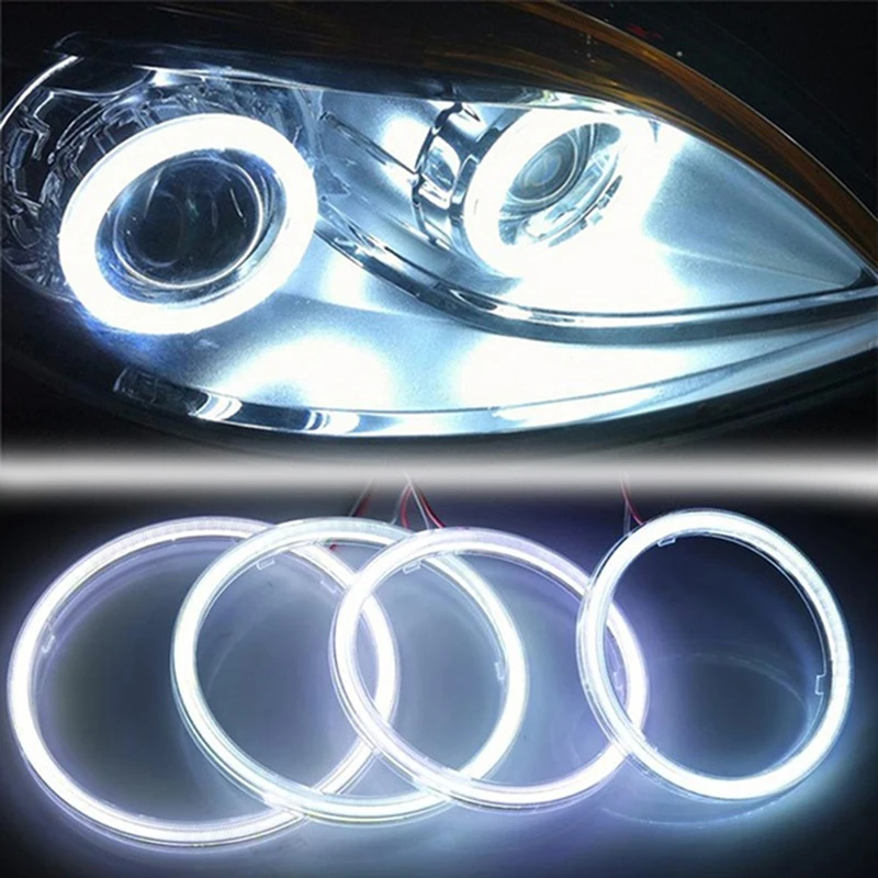 White COB SMD Angel Eyes Car LED Fog Light Ring DRL Headlight Lamp Decoration
White COB SMD Angel Eyes Car LED Fog Light Ring DRL Headlight Lamp Decoration
