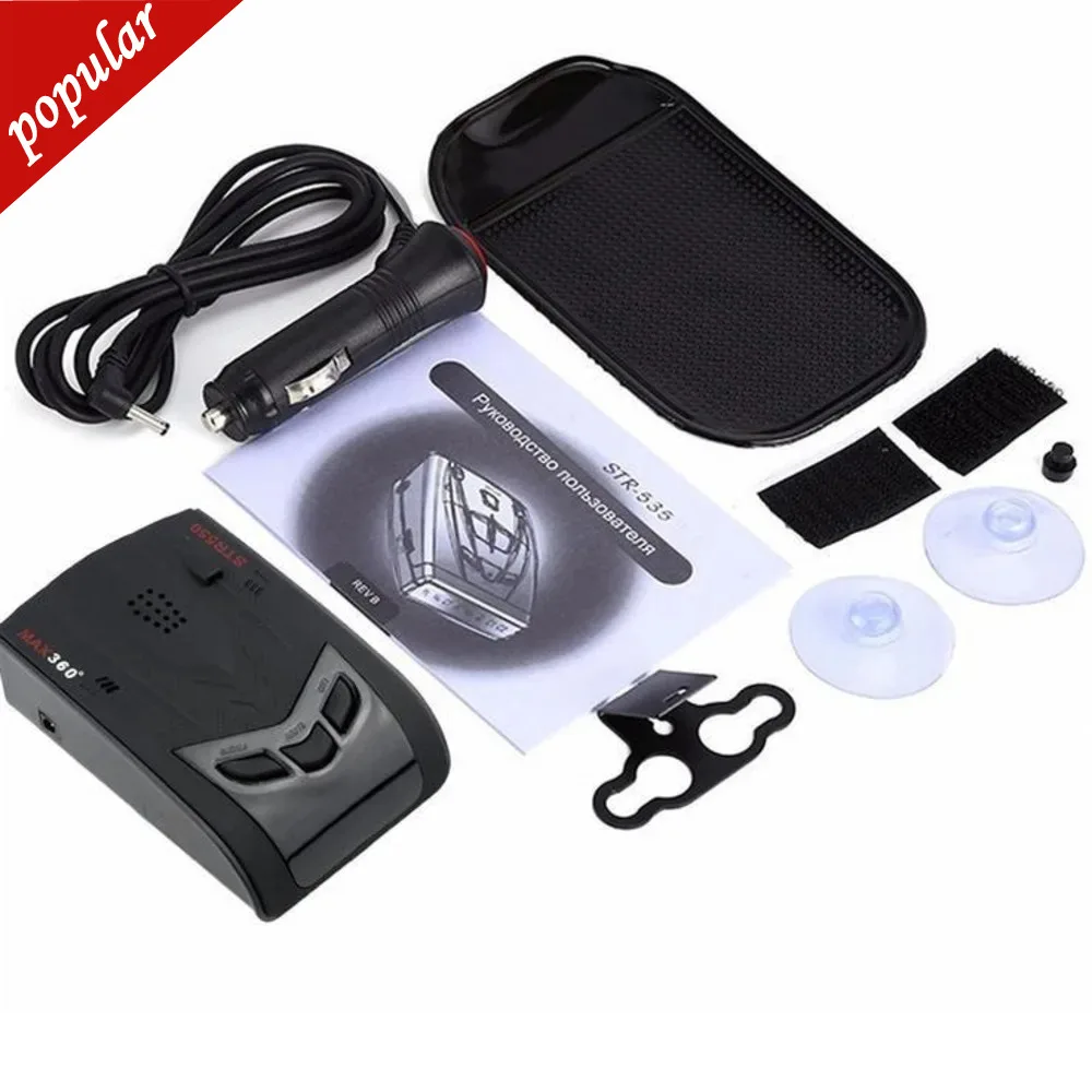 STR550 Speed Radar Car Radar Detector De 360 Degree Of Icon Display Protection Alerts On Tom English /Russian DC12V
STR550 Speed Radar Car Radar Detector De 360 Degree Of Icon Display Protection Alerts On Tom English /Russian DC12V