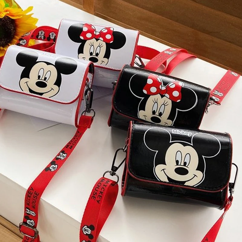 

Disney Minnie Mouse Children Shoulder Bags Mickey Mouse Daisy Donald Duck Cartoon Cute Coin Purse Kids Messenger Bag Gifts 2024