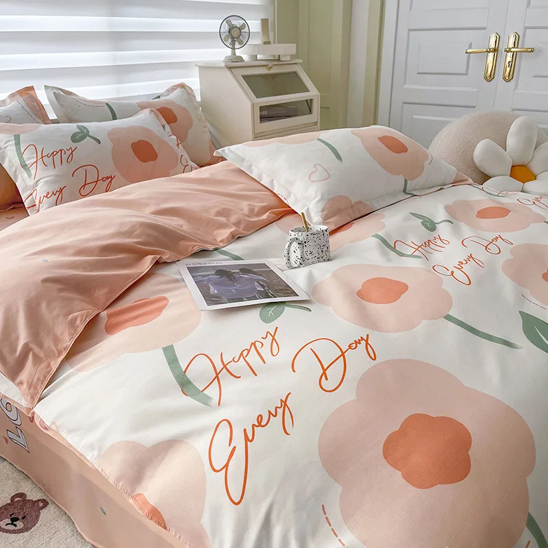 4PCS/Set Bed Sheets Pillowcase Sheet Set Bed Cover Fitted Sheets for Bed Thick Breathable Bedroom Comfortable Brushed Sheets
4PCS/Set Bed Sheets Pillowcase Sheet Set Bed Cover Fitted Sheets for Bed Thick Breathable Bedroom Comfortable Brushed Sheets