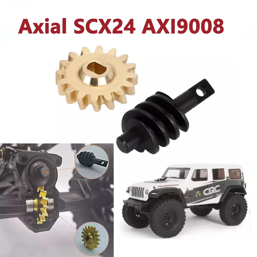 Осевой SCX24 AXI9008 AXI00001 AXI00002 1/24 RC ЗАПАСНЫЕ ЧАСТИ осевой червячный латунный шестерня 
Осевой SCX24 AXI9008 AXI00001 AXI00002 1/24 RC ЗАПАСНЫЕ ЧАСТИ осевой червячный латунный шестерня