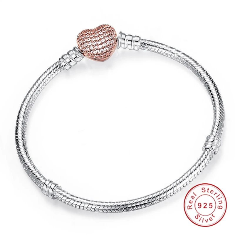 Women Original 925 Solid Silver Charm Bracelet with S925 Logo DIY Beads Charms Bracelet Bangle Handmade Gift Wholesale
Women Original 925 Solid Silver Charm Bracelet with S925 Logo DIY Beads Charms Bracelet Bangle Handmade Gift Wholesale