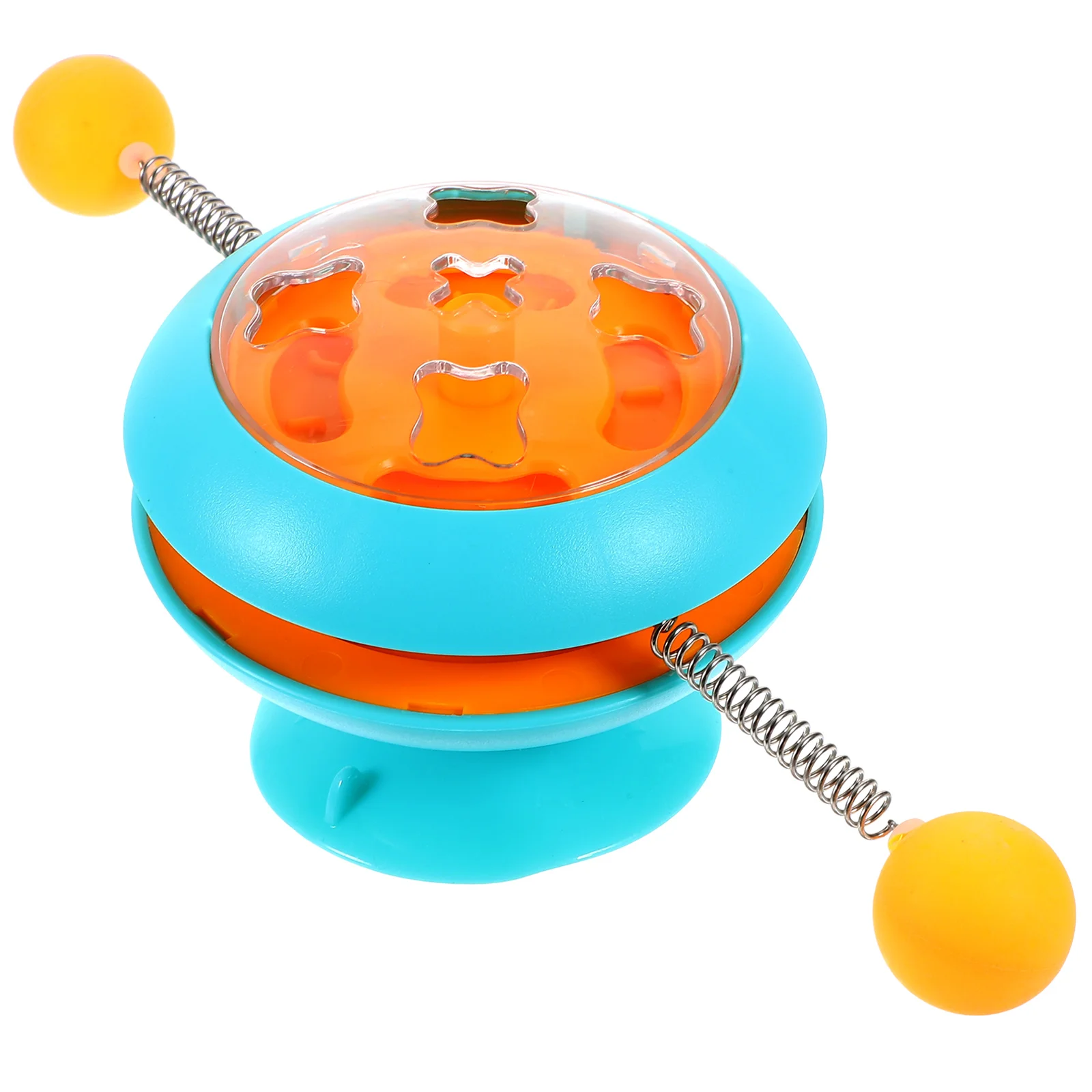 

Spinner Cat Toy Rotatable Turntable Catnip Teasing Creative Plaything Multi-function Interactive Balls