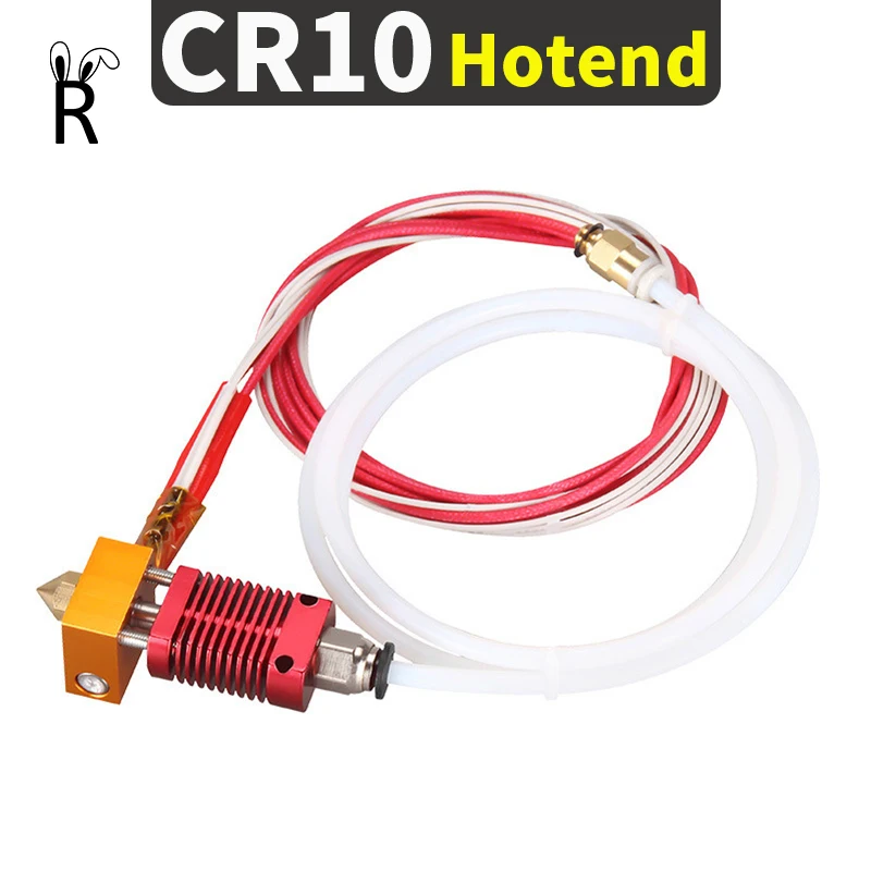 

CR10 Hotend Kit J-head печатная экструдированная головка Ender-3/CR10/CR10S 1,75 мм нить для 0,4 мм сопла 3D принтер запчасти головка Hotend Kit