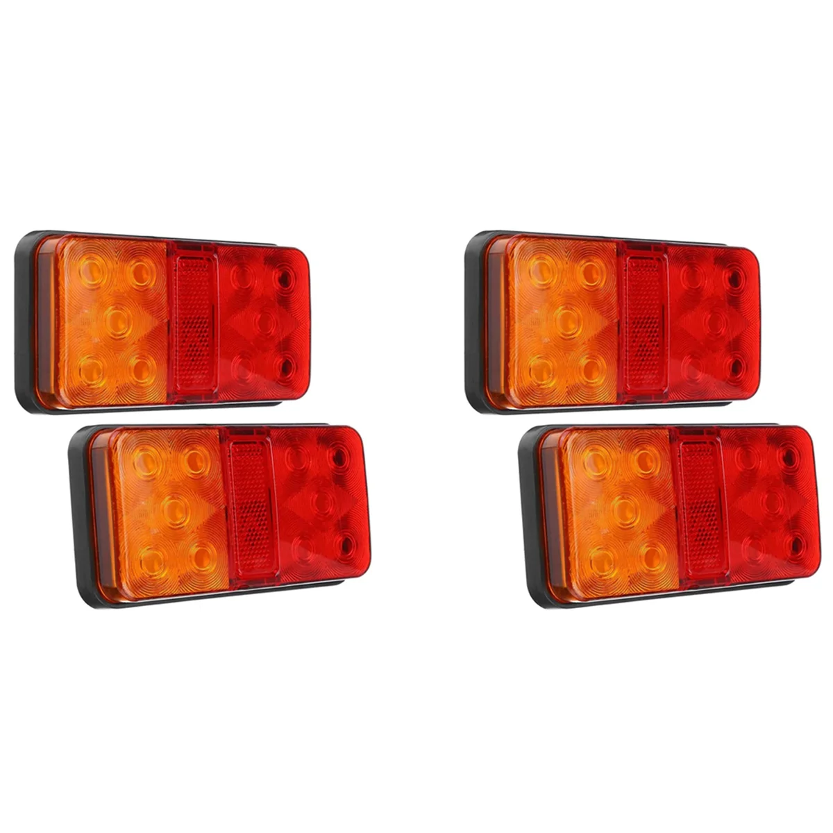 4Pcs 12V 10LED Waterproof Truck Trailer Truck Tail Light Car Turn Signal Brake Rear Stop Lamp Boat RV Camper Indicator
4Pcs 12V 10LED Waterproof Truck Trailer Truck Tail Light Car Turn Signal Brake Rear Stop Lamp Boat RV Camper Indicator