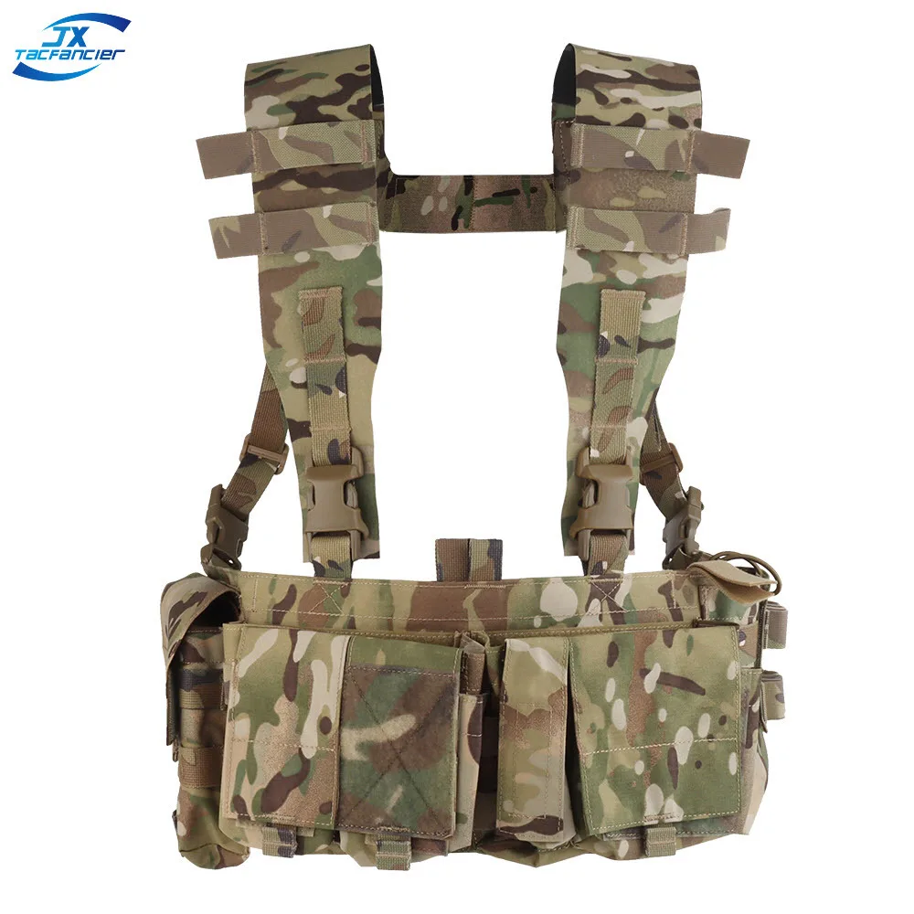 UW Tactical Chest Rig MF Style The Pusher GEN VI 3" Width Shoulder Strap Front Four GP Radio Magazine Pouch Armor Hunting Vest
UW Tactical Chest Rig MF Style The Pusher GEN VI 3" Width Shoulder Strap Front Four GP Radio Magazine Pouch Armor Hunting Vest