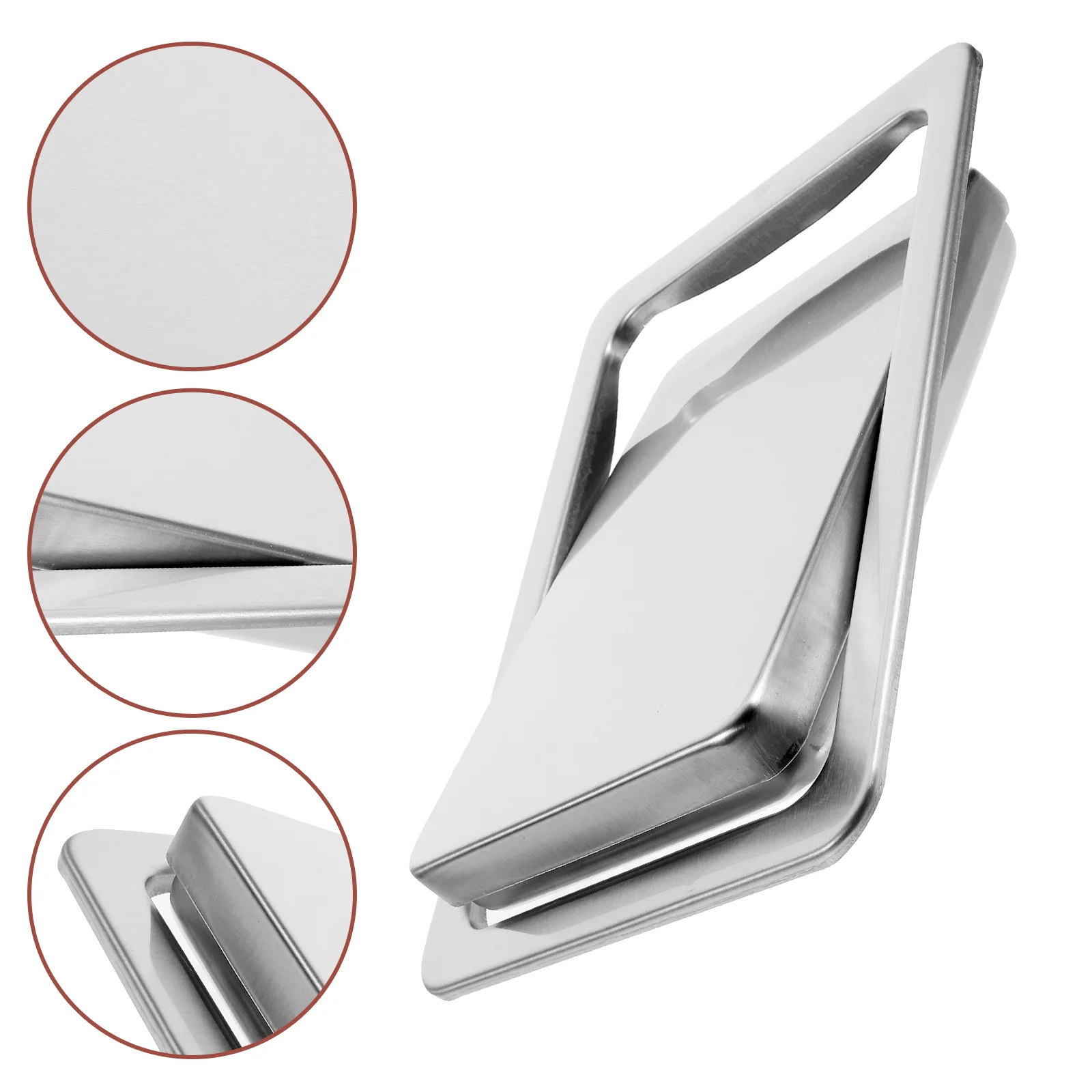 Trash Bin Swing Flap Lid Embedded Type Stainless Steel Flush Built-in Balance Swing Flap Lid for Kitchen Removable under
Trash Bin Swing Flap Lid Embedded Type Stainless Steel Flush Built-in Balance Swing Flap Lid for Kitchen Removable under