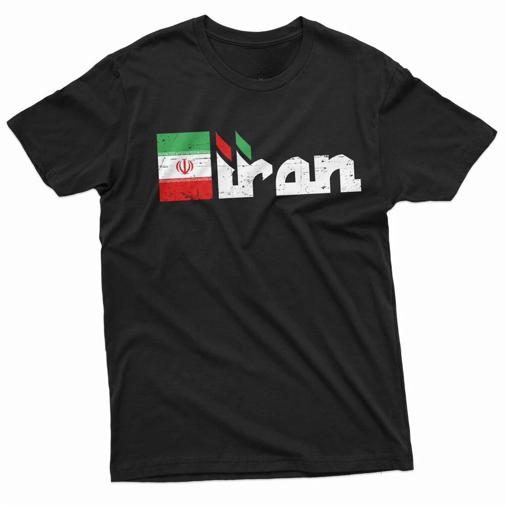 Hot Sale Iran Flag Patriotic T-Shirt Iranian Gifts T Shirt Short Sleeve Casual 100% Cotton O-Neck Summer Mens T-shirt Size S-3XL
Hot Sale Iran Flag Patriotic T-Shirt Iranian Gifts T Shirt Short Sleeve Casual 100% Cotton O-Neck Summer Mens T-shirt Size S-3XL