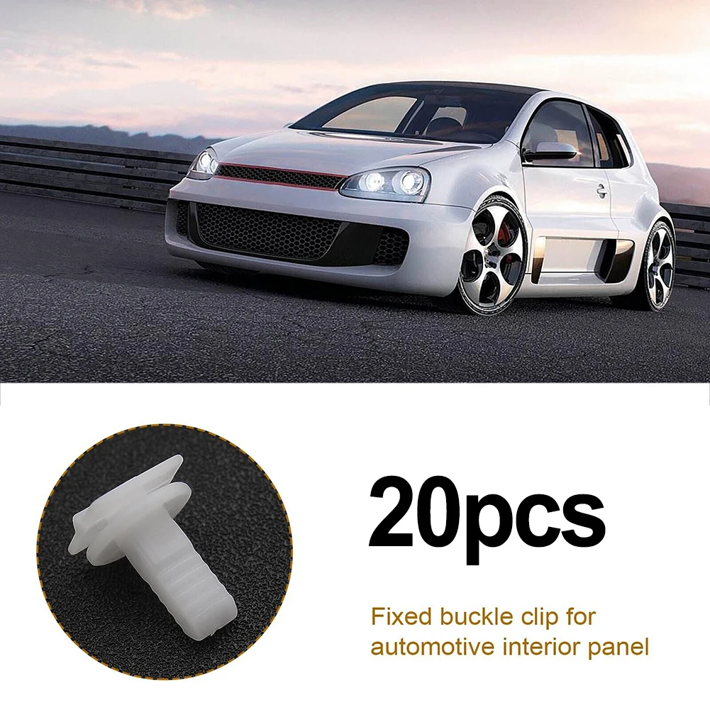 20Pcs Whtie Plastic Car Windshield A Pillar Fixed Clips & Fasteners #1020193/ 6877869/ W702412-S300 Fit For Ford-Fiesta/-Focus
20Pcs Whtie Plastic Car Windshield A Pillar Fixed Clips & Fasteners #1020193/ 6877869/ W702412-S300 Fit For Ford-Fiesta/-Focus