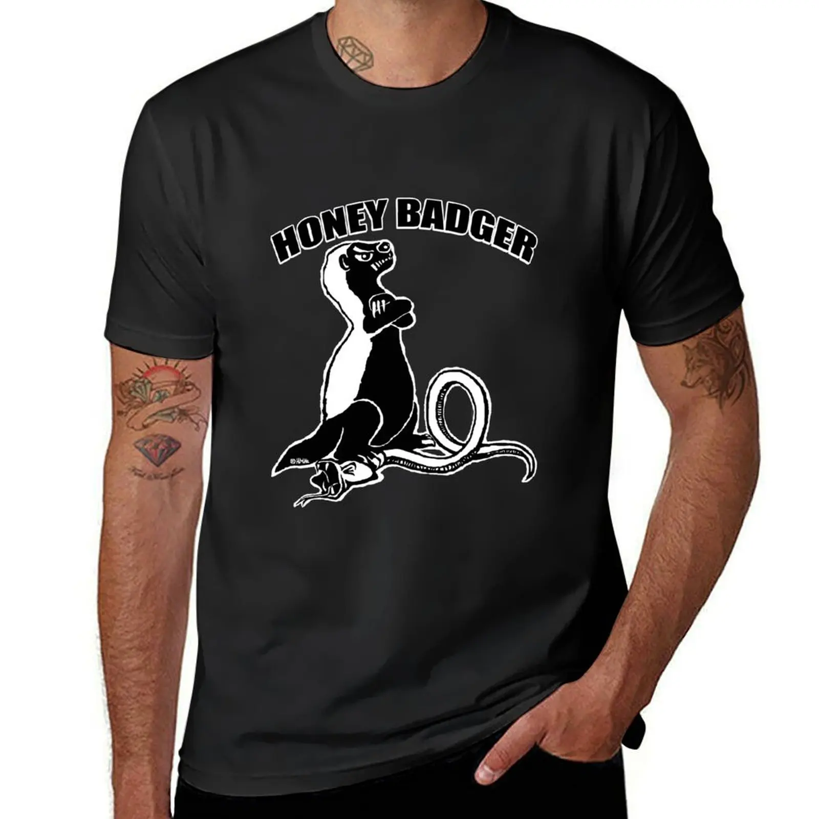 Honey badger - 2 T-Shirt quick drying boys whites anime customs design your own clothes for men
Honey badger - 2 T-Shirt quick drying boys whites anime customs design your own clothes for men