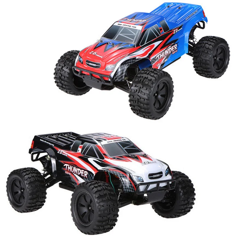 

ZD Racing 9106 1/10 2.4G 4WD Brushless Electric Monster Truck RTR RC Car Full Scale Electric Truggy Outdoor Toys