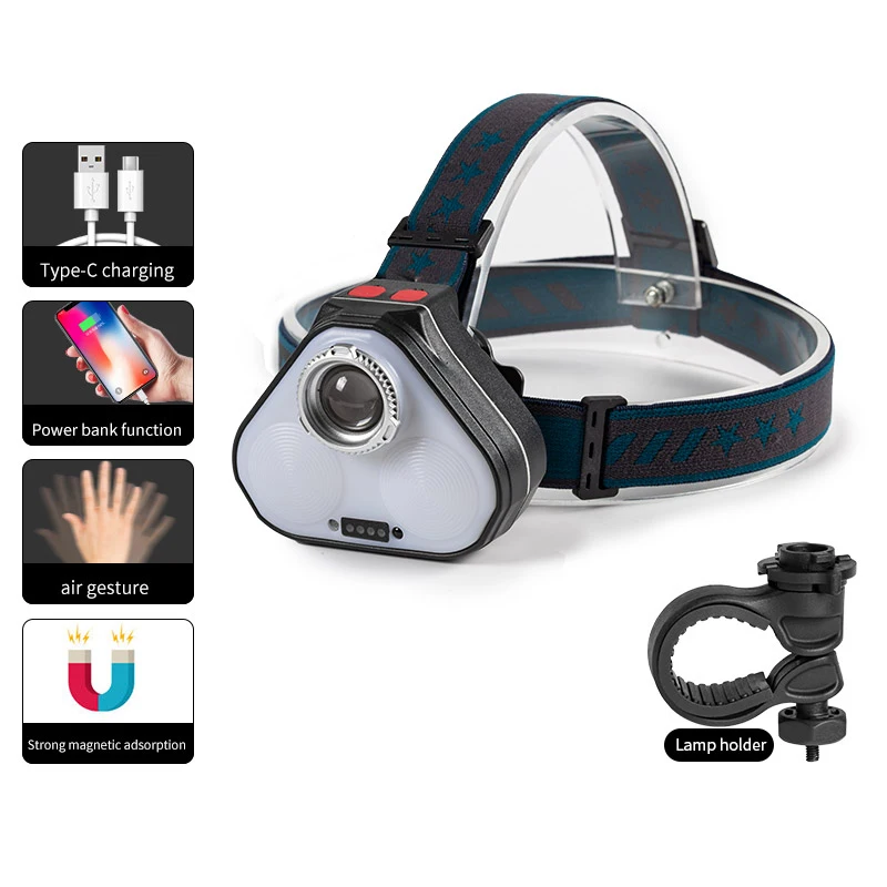 NEW LED Mini Multi-function Headlamp Power Display Portable Hook Bicycle Light Charging Treasure Flashlight Outdoor Headlight
NEW LED Mini Multi-function Headlamp Power Display Portable Hook Bicycle Light Charging Treasure Flashlight Outdoor Headlight