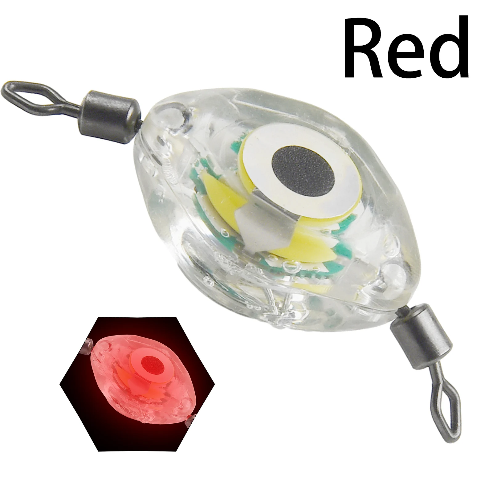 Fish Decoy Lamp Fish Light Green Light 4.5x1.5cm Bule Light Button Battery Colourful Light For Attracting Fish
Fish Decoy Lamp Fish Light Green Light 4.5x1.5cm Bule Light Button Battery Colourful Light For Attracting Fish