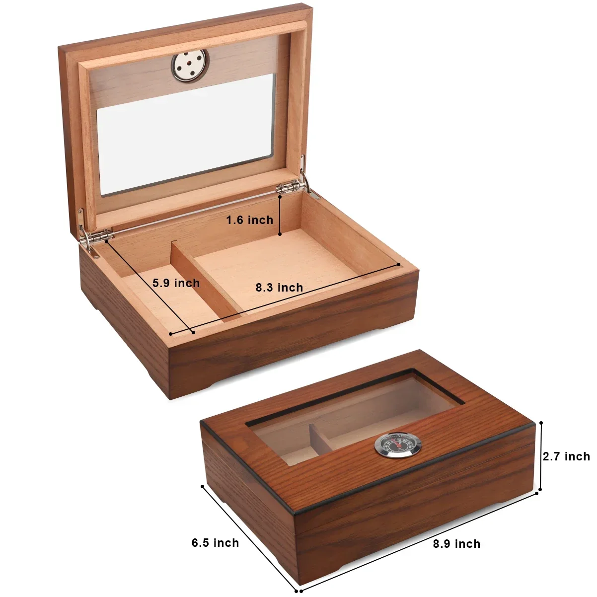 Humidor Humidifier Hygrometer Portable Wood Cedar For Glass Accessories Window Case Cigarette Box Smoking Cigar Cohiba Xifei
Humidor Humidifier Hygrometer Portable Wood Cedar For Glass Accessories Window Case Cigarette Box Smoking Cigar Cohiba Xifei