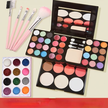 Cosmetic eye shadow set beginner;s makeup full set makeup stage Children;s Day performance