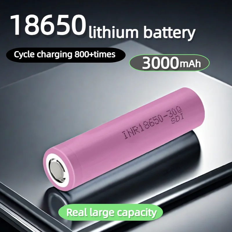 100% Original INR 18650 battery 3.7V 3000mAh INR18650 30Q li-ion Rechargeable Batteries Hight Power Discharge 20A Larger Current
100% Original INR 18650 battery 3.7V 3000mAh INR18650 30Q li-ion Rechargeable Batteries Hight Power Discharge 20A Larger Current