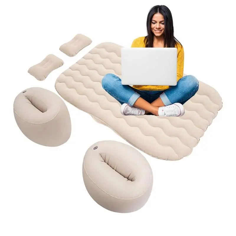 Car Air Mattress Inflatable Bed Universal Camping Bed Sleeping Pad 53.15x31.5inch Flocking Sleeping Mattress For Travel Camping
Car Air Mattress Inflatable Bed Universal Camping Bed Sleeping Pad 53.15x31.5inch Flocking Sleeping Mattress For Travel Camping