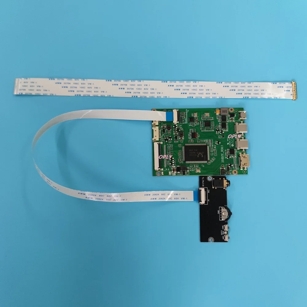 Комплект платы контроллера EDP Type-C Mini HDMI, совместимая с Micro USB ЖК-панель для LP156WF9 15,6 "X, экран для монитора, «сделай сам»
Комплект платы контроллера EDP Type-C Mini HDMI, совместимая с Micro USB ЖК-панель для LP156WF9 15,6 "X, экран для монитора, «сделай сам»