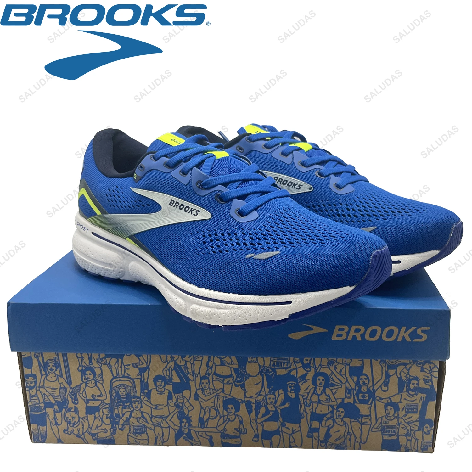 Brooks Men Sneakers Ghost 15 Breathable Trail Running Shoes On-Slip Elastic Shock-Absorbing Outdoor Fitness Tennis Sneakers Men
Brooks Men Sneakers Ghost 15 Breathable Trail Running Shoes On-Slip Elastic Shock-Absorbing Outdoor Fitness Tennis Sneakers Men