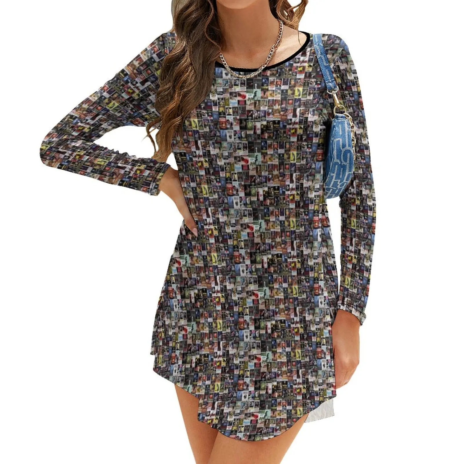 Movie Poster Pattern Long-Sleeve Dress dress for women 2024 Women's summer long dress
Movie Poster Pattern Long-Sleeve Dress dress for women 2024 Women's summer long dress