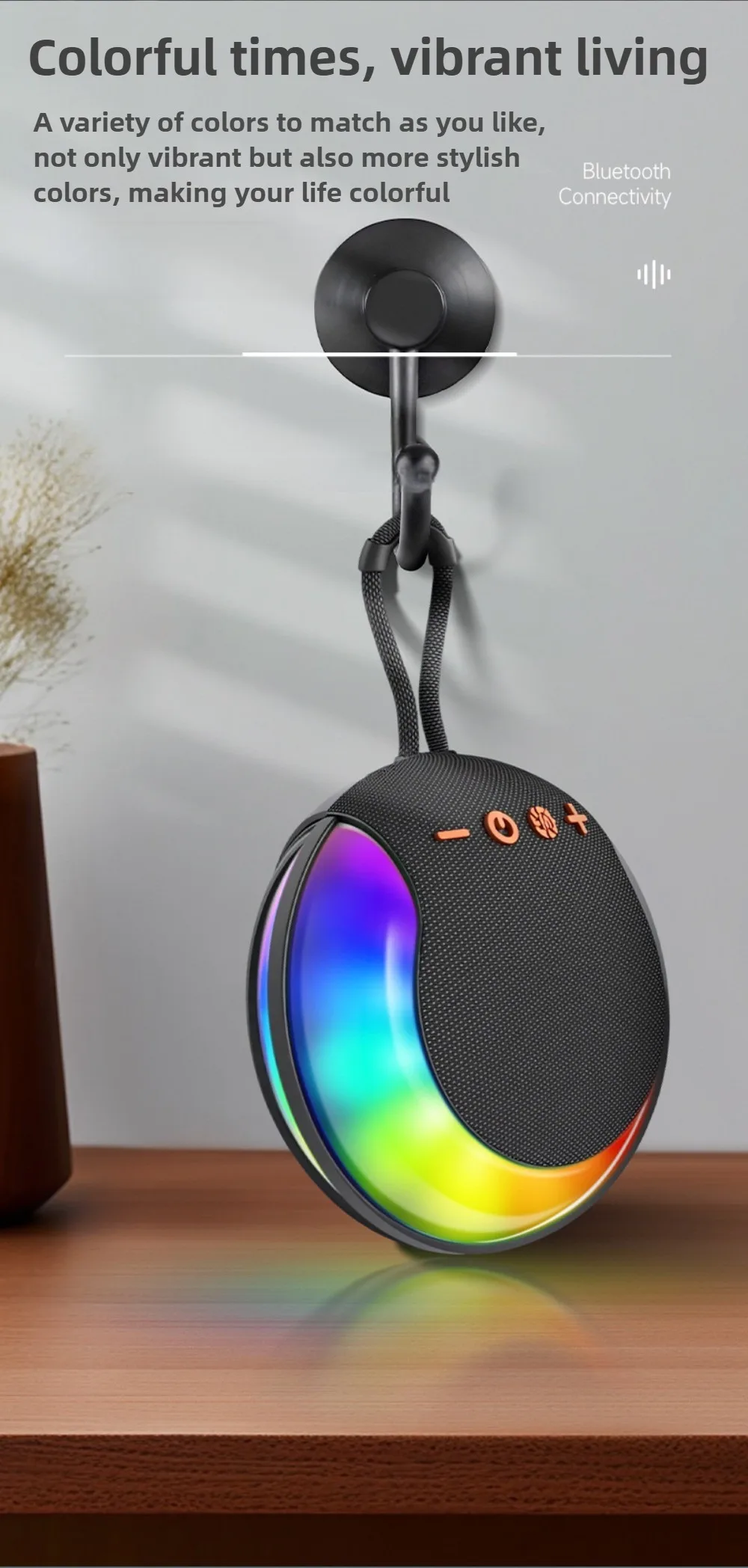 OKOPwirelessAltavoz Bluetooth portátilAltavoz Bluetooth para acampar Altavoz para caminar Reproductor de música estéreo inalámbrico TF USB Altavoces LED OKOPwirelessAltavoz Bluetooth portátilAltavoz Bluetooth para acampar Altavoz para caminar Reproductor de música estéreo inalámbrico TF USB Altavoces LED