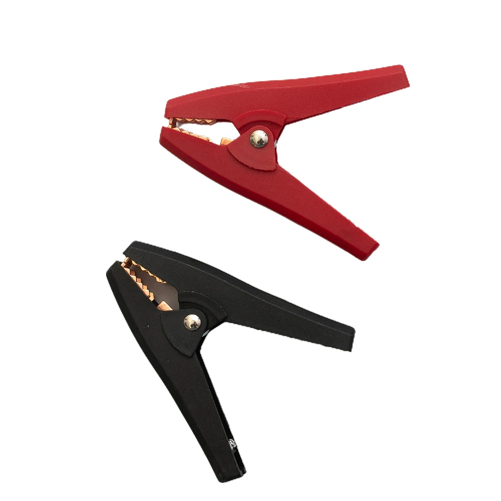 2PCS Insulated Alligator Clips 100A 90mm Black & Red Car Battery Clips Cable Connectors Metal Alligator Clip For Car Battery
2PCS Insulated Alligator Clips 100A 90mm Black & Red Car Battery Clips Cable Connectors Metal Alligator Clip For Car Battery