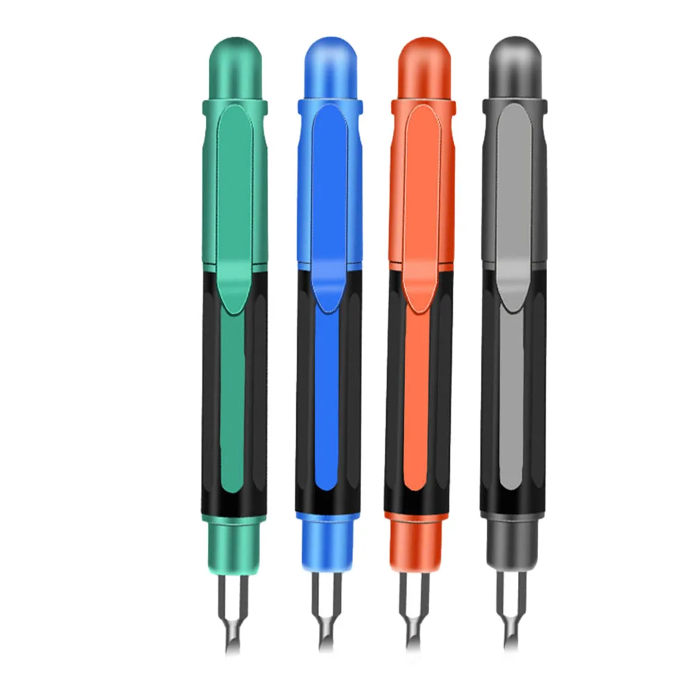 Magnetic 4 in 1 Precision Screwdriver Phone Motherboard Repair Tool Cross and Slotted Heads Pen like Design
Magnetic 4 in 1 Precision Screwdriver Phone Motherboard Repair Tool Cross and Slotted Heads Pen like Design