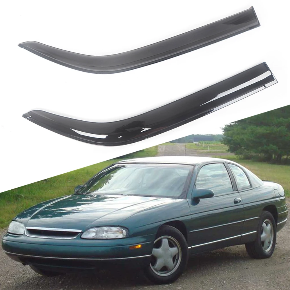 For Chevrolet Monte Carlo 1995-2006 Auto Black Tinted Car Side Window Visor Guard Vent Awning Shelters Rain Guard Door Ventvisor
For Chevrolet Monte Carlo 1995-2006 Auto Black Tinted Car Side Window Visor Guard Vent Awning Shelters Rain Guard Door Ventvisor