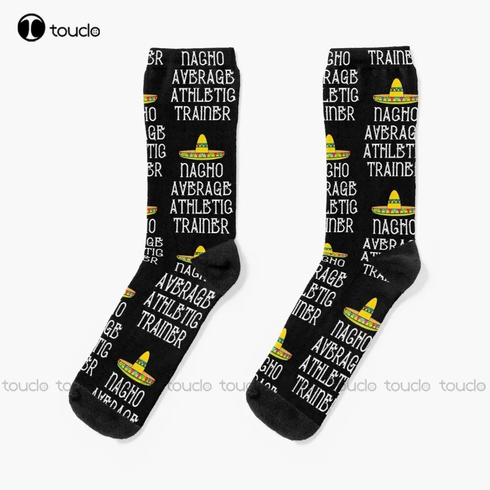 Nacho Average Athletic Trainer Socks Women Halloween Socks Personalized Custom Unisex Adult Teen Youth Socks Custom Gift Funny
Nacho Average Athletic Trainer Socks Women Halloween Socks Personalized Custom Unisex Adult Teen Youth Socks Custom Gift Funny