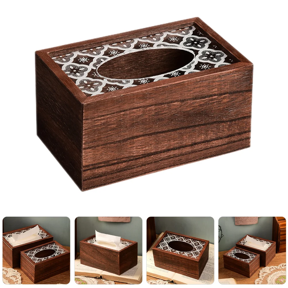 Solid Wood Tissue Box Paper Towel Holder Wooden Household Storage Boxes Holders Glass Car Napkin
Solid Wood Tissue Box Paper Towel Holder Wooden Household Storage Boxes Holders Glass Car Napkin