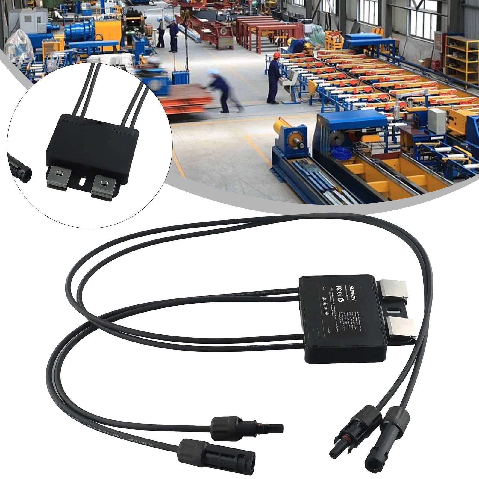 103×105.3x21.3mm PV-Module Optimizer Solar Panel Photovoltaic Power Optimiser, 600W Photovoltaic Optimiser Controller-Tool-Parts
103×105.3x21.3mm PV-Module Optimizer Solar Panel Photovoltaic Power Optimiser, 600W Photovoltaic Optimiser Controller-Tool-Parts