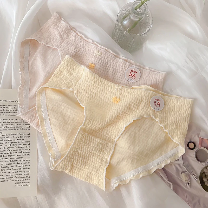 Japanese Style Women's Underwear Sexy Lace Panties Color Comfort Briefs Mid Waist Seamless Underpants Lingerie
Japanese Style Women's Underwear Sexy Lace Panties Color Comfort Briefs Mid Waist Seamless Underpants Lingerie