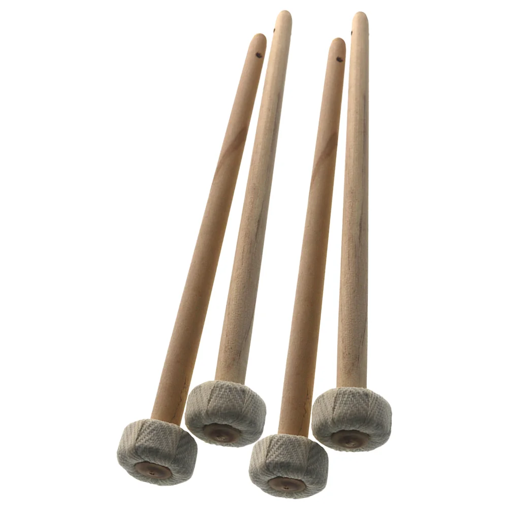 4 Pcs Drumstick Chinese Gong Mallets Percussion Sticks Wood Cotton Instrument Hammer
4 Pcs Drumstick Chinese Gong Mallets Percussion Sticks Wood Cotton Instrument Hammer