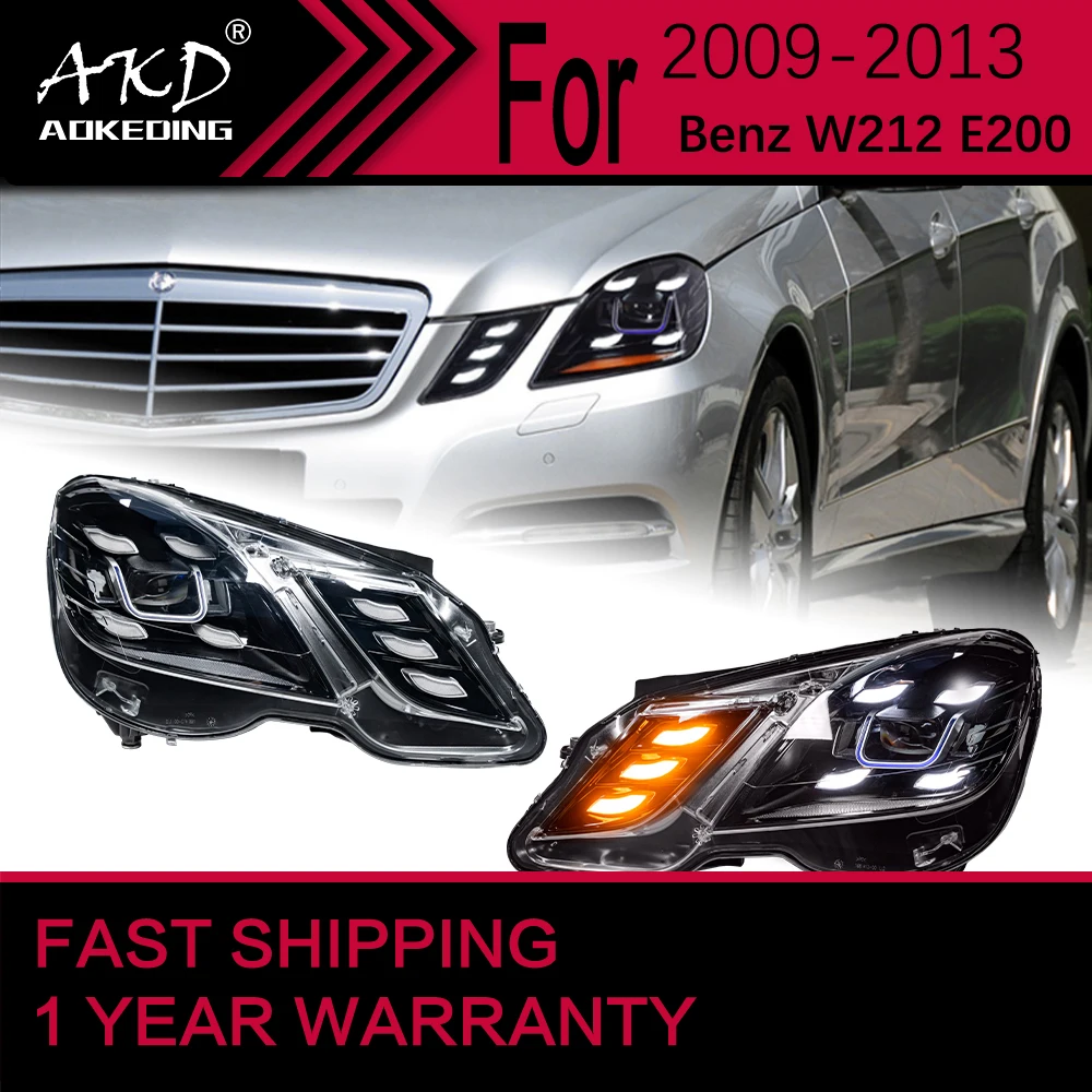 Car Lights for Benz W212 LED Headlight 2010-2013 E200 E300 E260 Head Lamp Drl Projector Lens Automotive Accessories
Car Lights for Benz W212 LED Headlight 2010-2013 E200 E300 E260 Head Lamp Drl Projector Lens Automotive Accessories