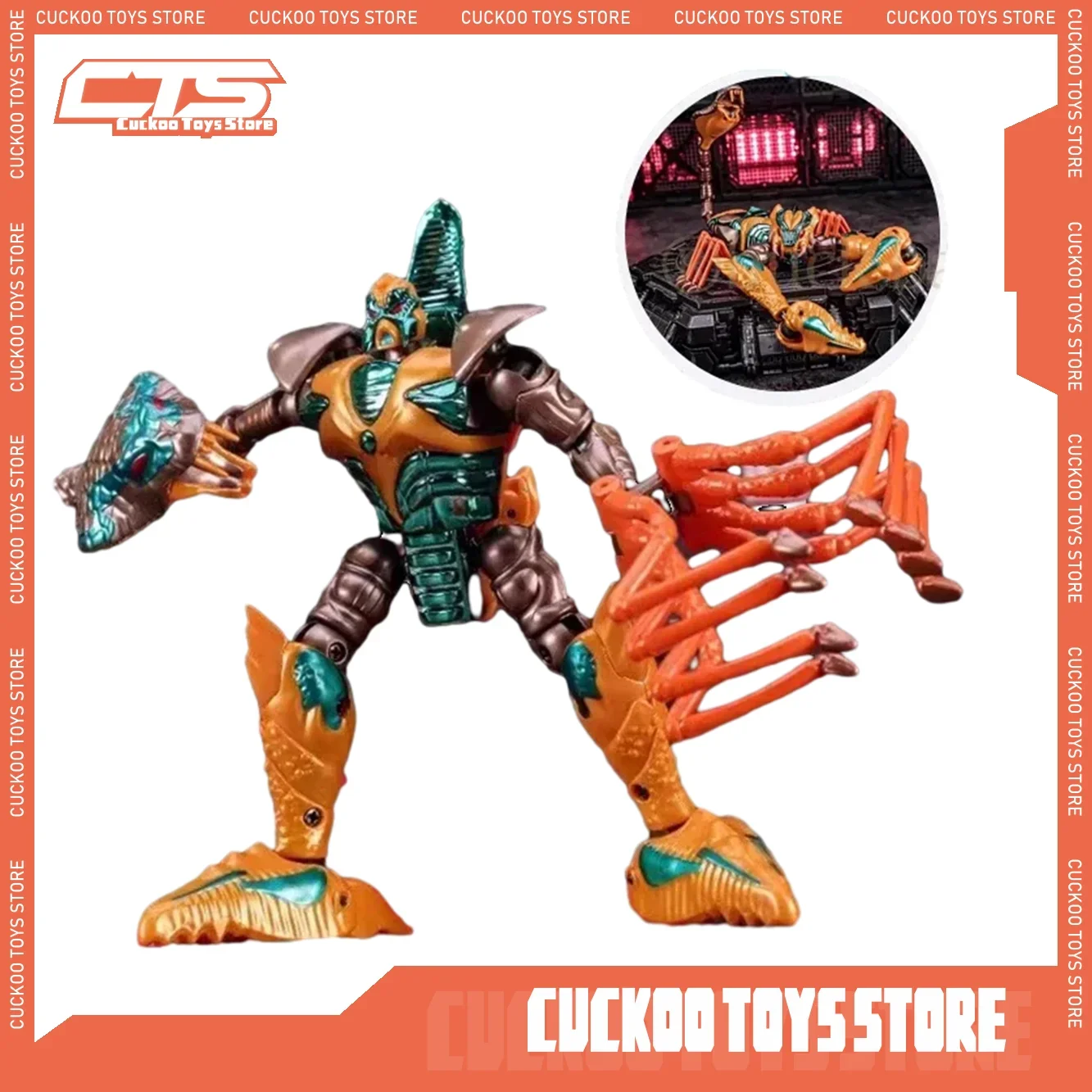 

Transart Toys Ta Bwm-13 Action Figure 14cm Bwm13 Bw Quickstrike Metal Beast Wars Transformation Action Figure Robots Toy Gift