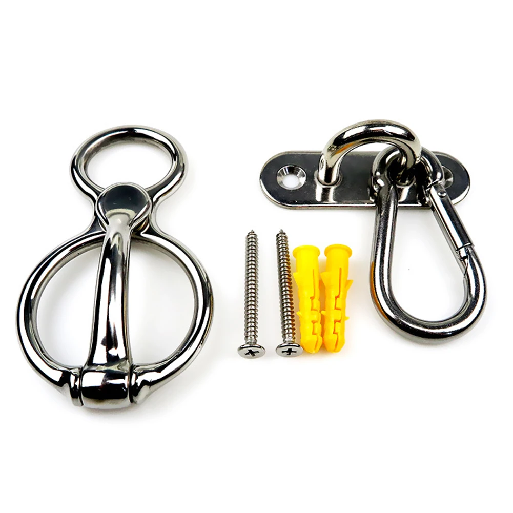 Stainless Steel Horse Rope Tie Ring Designed for Stable Use Slow Rope Release Feature to Ensure Horse Safety during Emergencies
Stainless Steel Horse Rope Tie Ring Designed for Stable Use Slow Rope Release Feature to Ensure Horse Safety during Emergencies