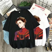 Disney Spiderman 3 Three Generations Of Spider-Man Appeared At The Same Time Tee Tops Cute Harajuku T-shirts Women Blouse Y2k
Disney Spiderman 3 Three Generations Of Spider-Man Appeared At The Same Time Tee Tops Cute Harajuku T-shirts Women Blouse Y2k