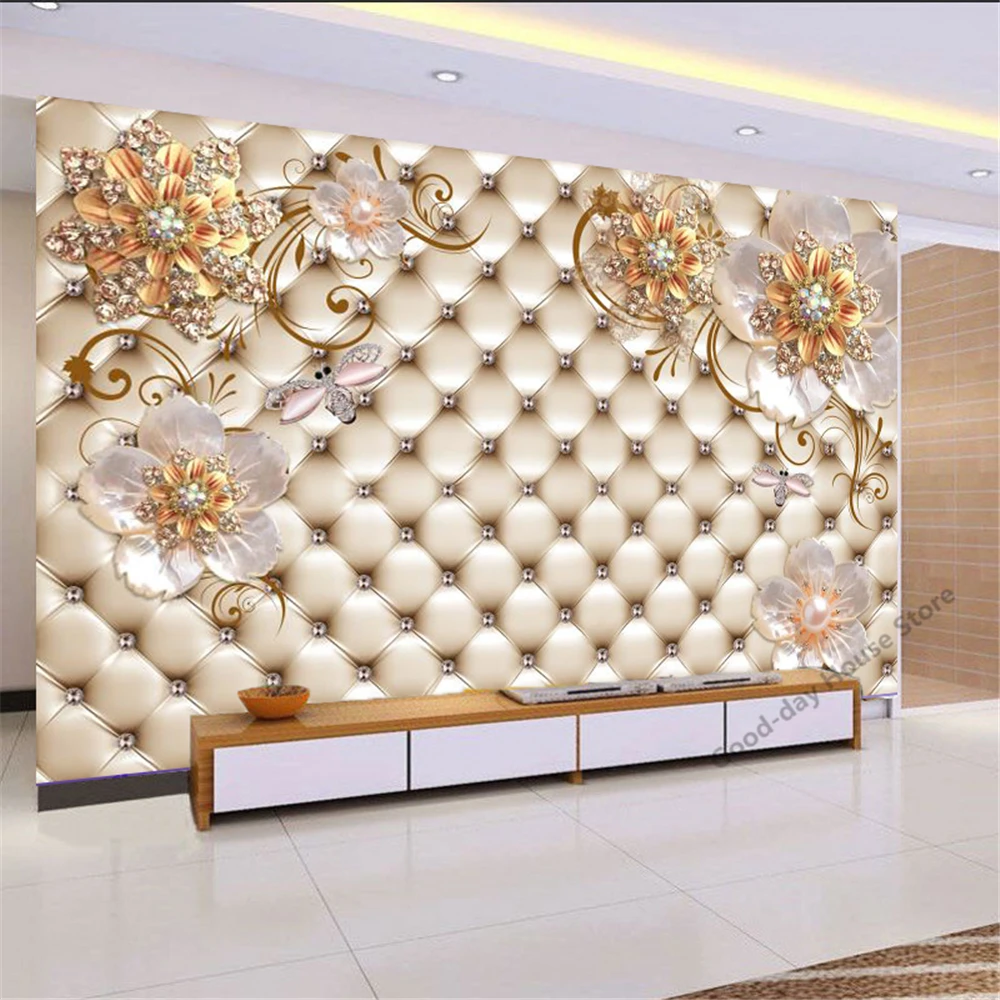 Shop Generic 3D Po Wallpapers Modern Beach Seascape Nature Mural Living Room Bedroom Online