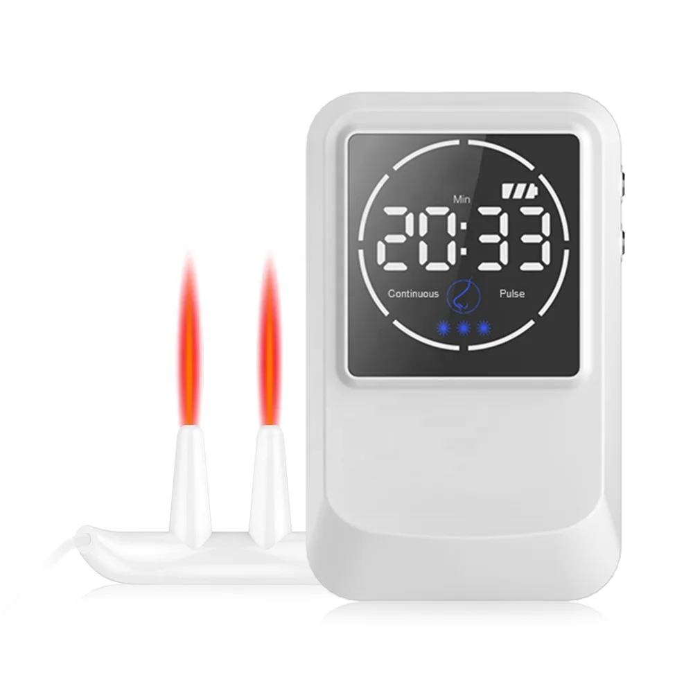 650nm laser double nose irradiation Nose Rhinitis Sinusitis laser device physical therapy device for home use
650nm laser double nose irradiation Nose Rhinitis Sinusitis laser device physical therapy device for home use