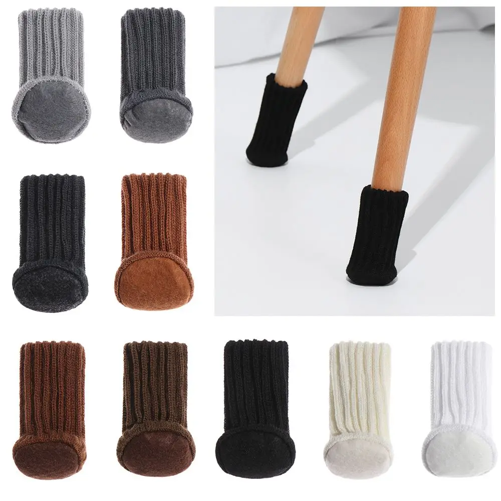 4PCS High Elastic Non-Slip Knitted Chair Foot Cover Furniture Protectors Covers Table Legs Socks Floor Protection Pads
4PCS High Elastic Non-Slip Knitted Chair Foot Cover Furniture Protectors Covers Table Legs Socks Floor Protection Pads