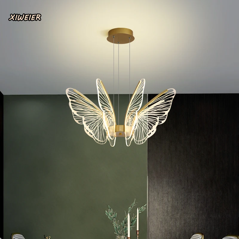 Modern Personalized Living Room Lamp Dining Room Ceiling Chandelier Study Lighting Indoor Simple Creative Butterfly Chandelier
Modern Personalized Living Room Lamp Dining Room Ceiling Chandelier Study Lighting Indoor Simple Creative Butterfly Chandelier