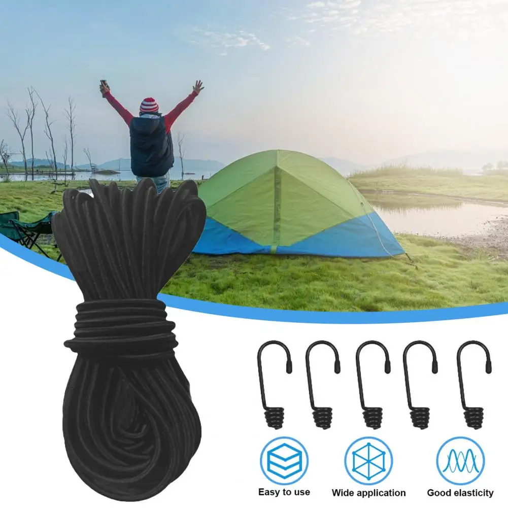 1 Set Convenient Compact Long-Lasting Outdoor Enthusiasts Bungee Shock Cords with Hooks Camping Accessories
1 Set Convenient Compact Long-Lasting Outdoor Enthusiasts Bungee Shock Cords with Hooks Camping Accessories