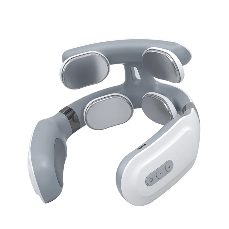 2023 Portable Smart Wireless U Shaped TENS Pulse Deep Tissue Muscle Heated Cervical Massage Products Electric Neck Massager
2023 Portable Smart Wireless U Shaped TENS Pulse Deep Tissue Muscle Heated Cervical Massage Products Electric Neck Massager