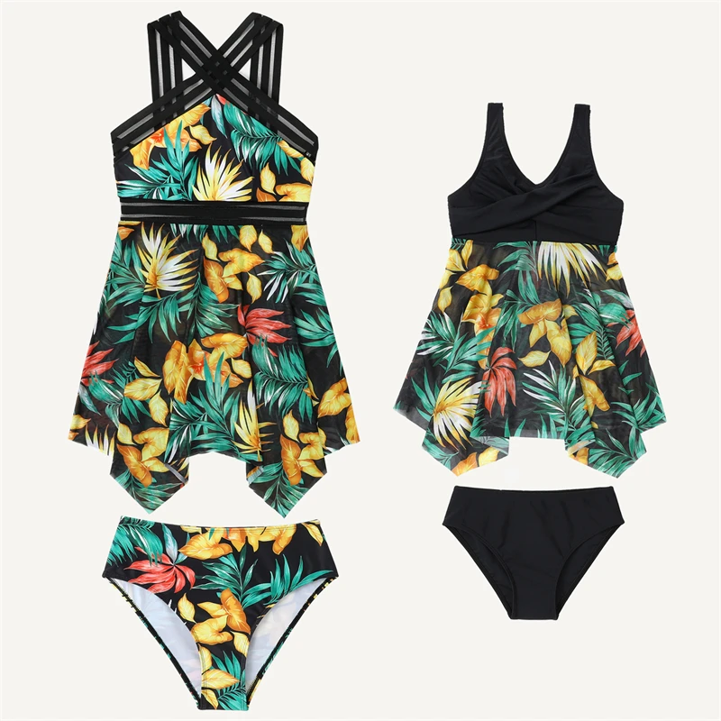 2023 Irregular Mother Daughter Swimwear Family Set Leaf Mommy and Me Matching Swimsuits 2PCS Women Girls Swim Dresses Clothes
2023 Irregular Mother Daughter Swimwear Family Set Leaf Mommy and Me Matching Swimsuits 2PCS Women Girls Swim Dresses Clothes