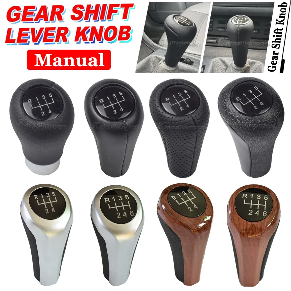 Matt Silver Carbon Fiber Leather Gear Shift Knob for BMW 1 3 5 6 Series E46 E53 E60 E61 E63 E65 E81 E82 E87 E90 E91 E92 X1 X3 X5
Matt Silver Carbon Fiber Leather Gear Shift Knob for BMW 1 3 5 6 Series E46 E53 E60 E61 E63 E65 E81 E82 E87 E90 E91 E92 X1 X3 X5