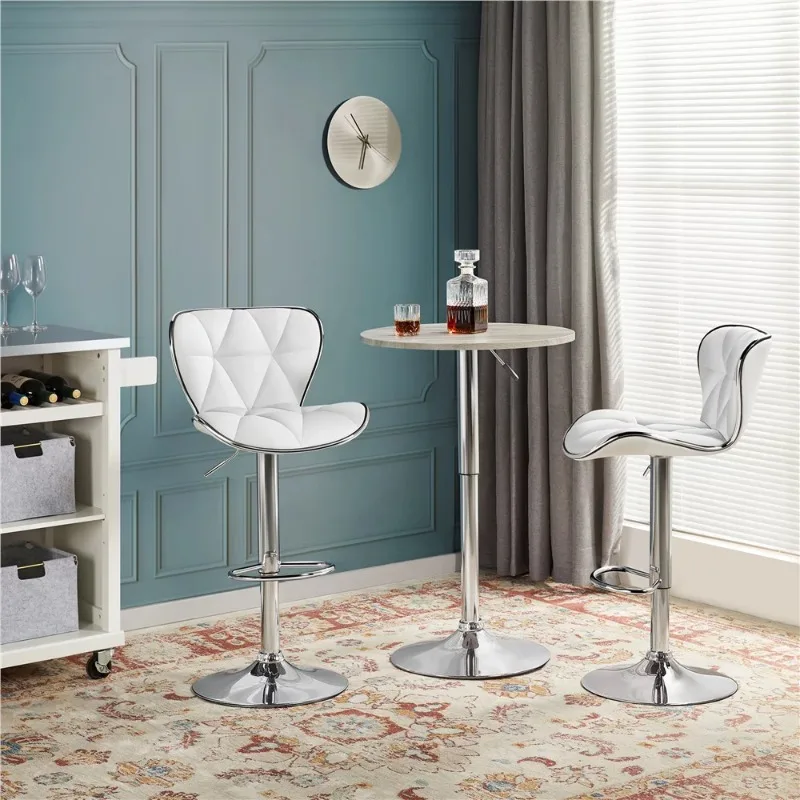2pcs Leather Bar Stools Height Adjustable Luxury Counter Stools Swivel Bar Chair Living Room Modern Dining Chairs Bar Furniture
2pcs Leather Bar Stools Height Adjustable Luxury Counter Stools Swivel Bar Chair Living Room Modern Dining Chairs Bar Furniture