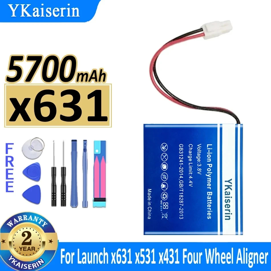 Ykaisсеребрин 5700 мАч Сменный аккумулятор для Launch X631 X531 X431 четырехколесный выравниватель высокой мощности Гарантия 2 года отслеживания
Ykaisсеребрин 5700 мАч Сменный аккумулятор для Launch X631 X531 X431 четырехколесный выравниватель высокой мощности Гарантия 2 года отслеживания