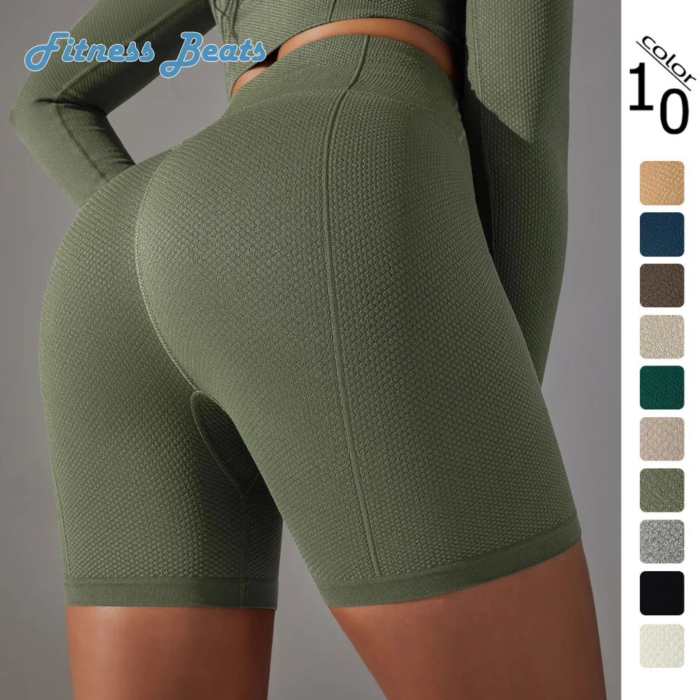Yoga Leggings Gym Fitness Sports Seamless Knitted Thread Solid High Waist Elastic Quick Dry Moisture Wicking Sexy Ladies Shorts
Yoga Leggings Gym Fitness Sports Seamless Knitted Thread Solid High Waist Elastic Quick Dry Moisture Wicking Sexy Ladies Shorts
